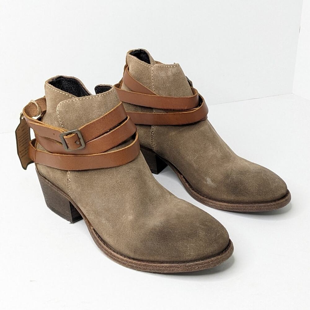 Hudson Horrigan Suede Ankle Boots, Beige, Women's 6 M (EU 37)